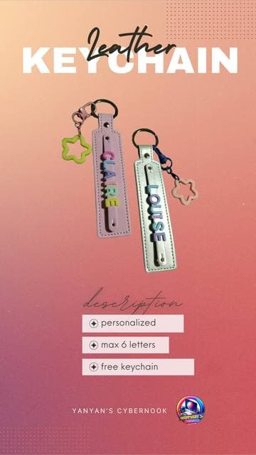Leather Keychain