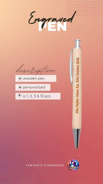 Engraved Pen