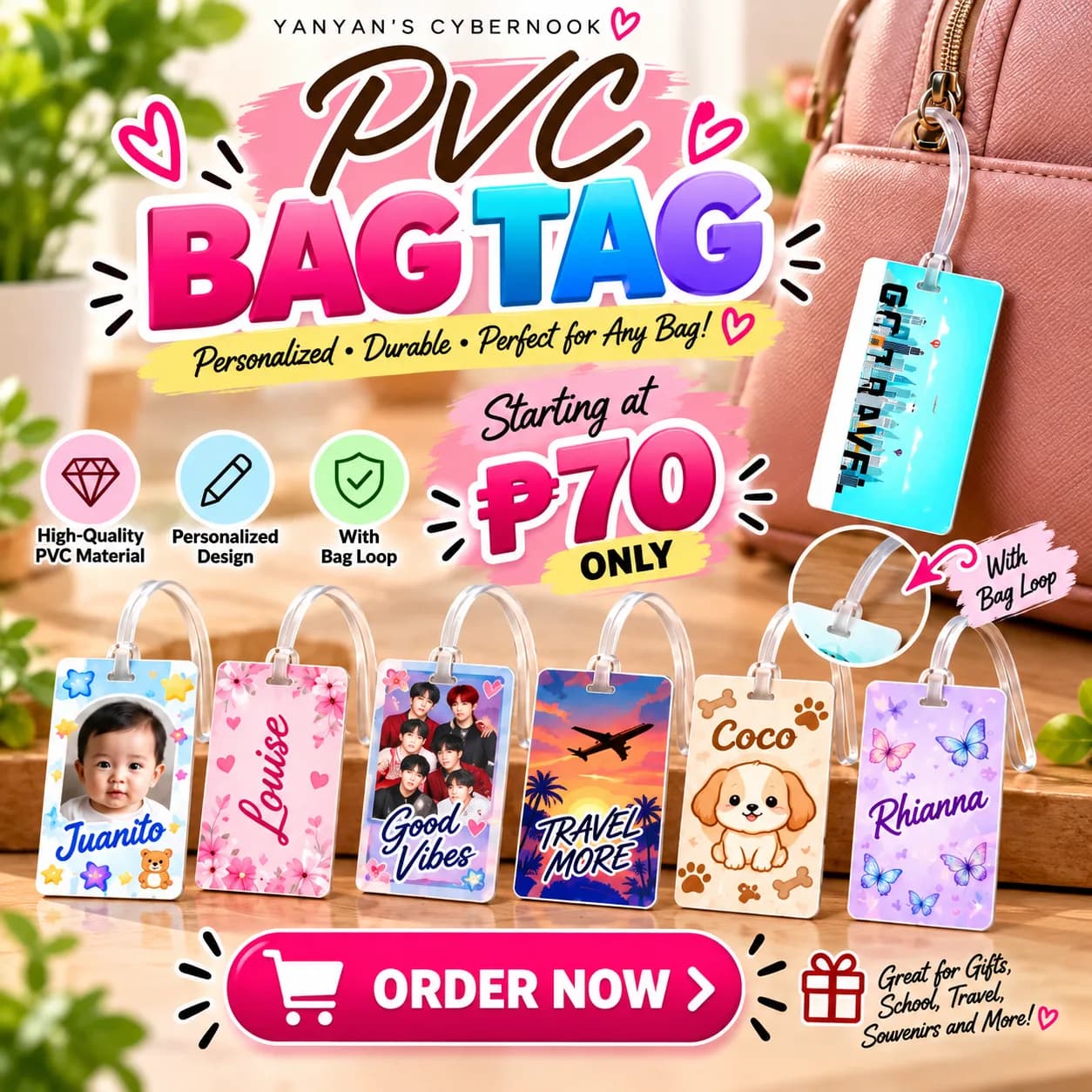 PVC Bag Tag